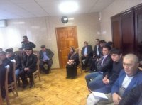Встреча и.о главы администрации Унцукульского района Иса Нурмагомедов с имамами мечетей и главами сельских поселений.