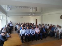 В администрации Унцукульского района состоялась встреча с представителями общественности, духовенства,молодежи и главами сельских поселений района.