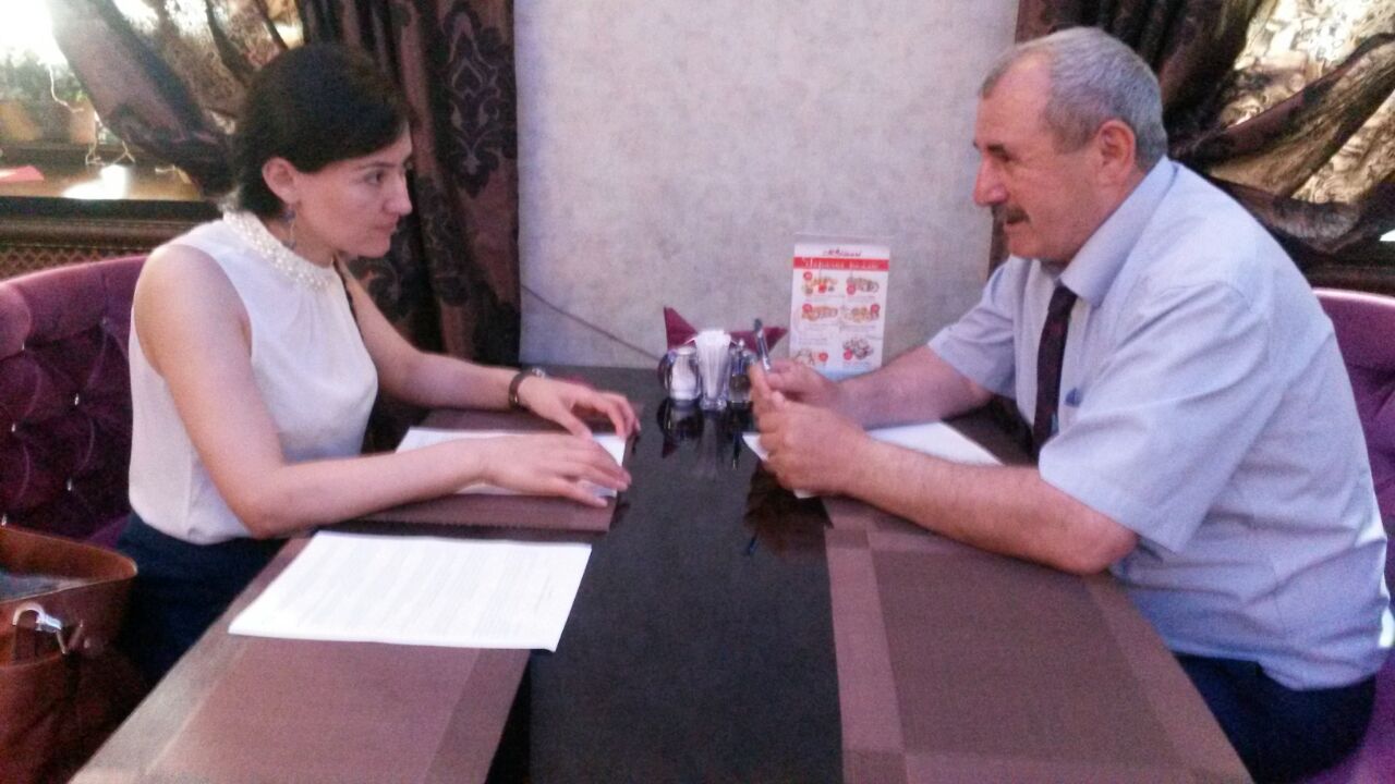 Встреча помощника и о главы Магомеднаби Хайбулаева с руководителем информ-агентства «Дагестан Сегодня»