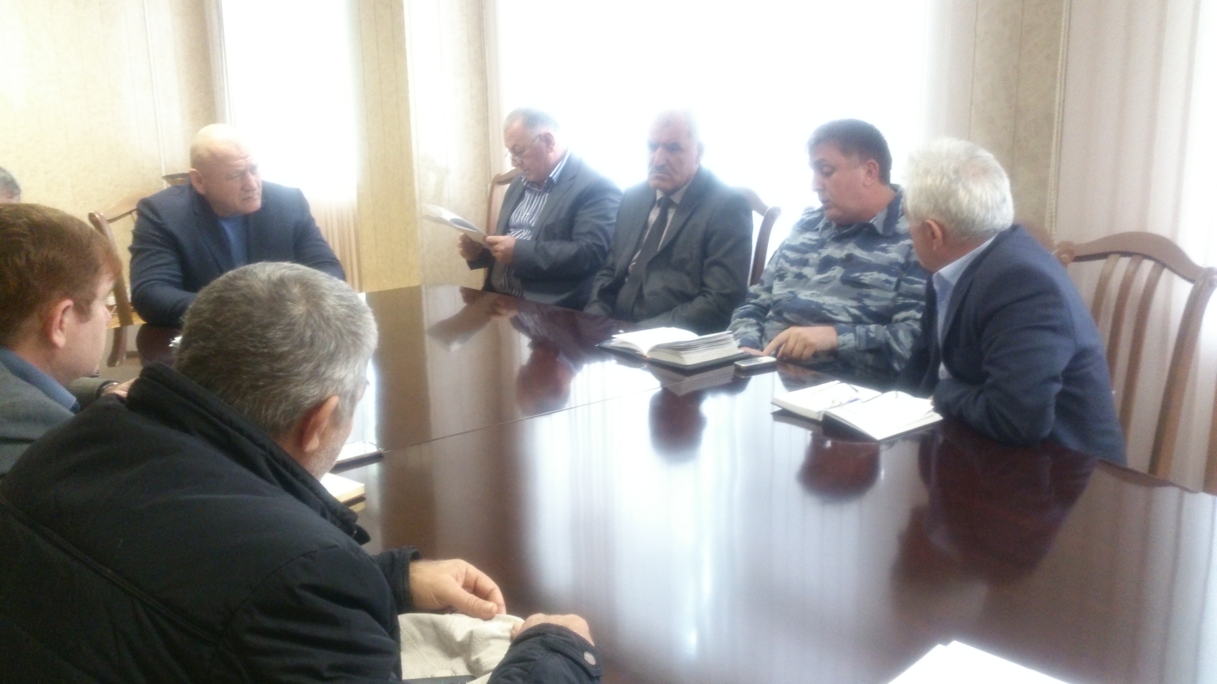 Внеочередное заседание Антитеррористической комиссии МО Унцукульский район.