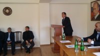 В Унцукульском районе состоялось внеочередное заседание Собрания депутатов района.
