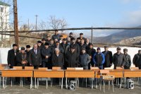  Глава администрации МО «Унцукульский район» Иса Нурмагомедов рабочим визитом посетил село Ашильта.