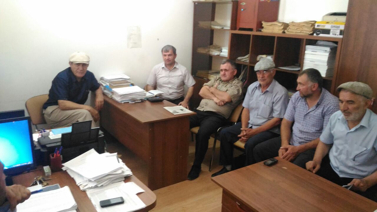 Представители администрации района проверили ход выполнения актуализации земельных участков в сел. Гимры и Унцукуль