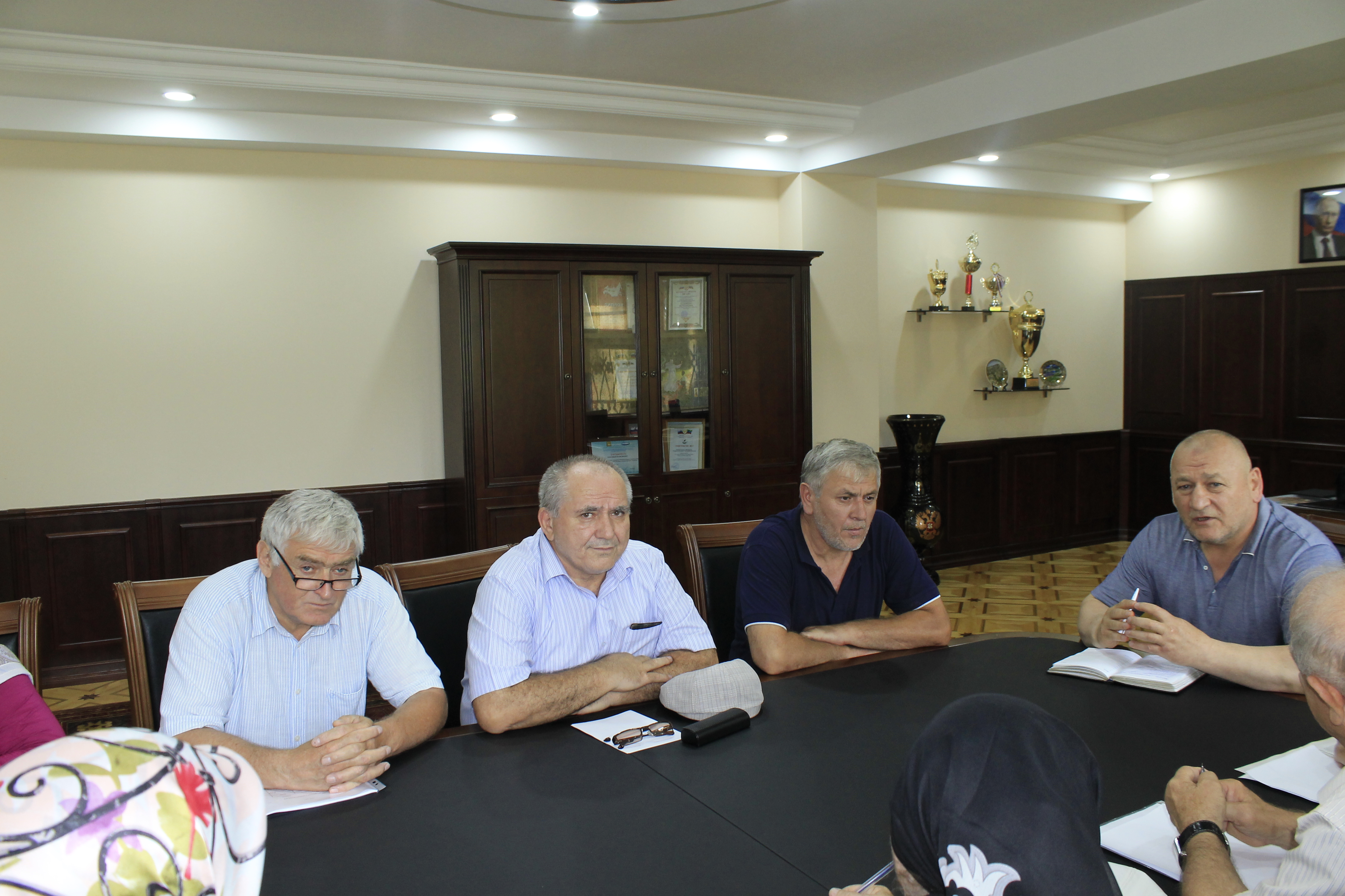 Состоялась встреча главы района с председателями избирательных комиссий сельских поселений