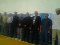 В  селе Кахабросо Унцукульского района прошел турнир по волейболу в честь ветеранов