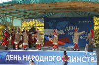 В Унцукульском районе в торжественной обстановке  провели праздник "День Единства народов России"