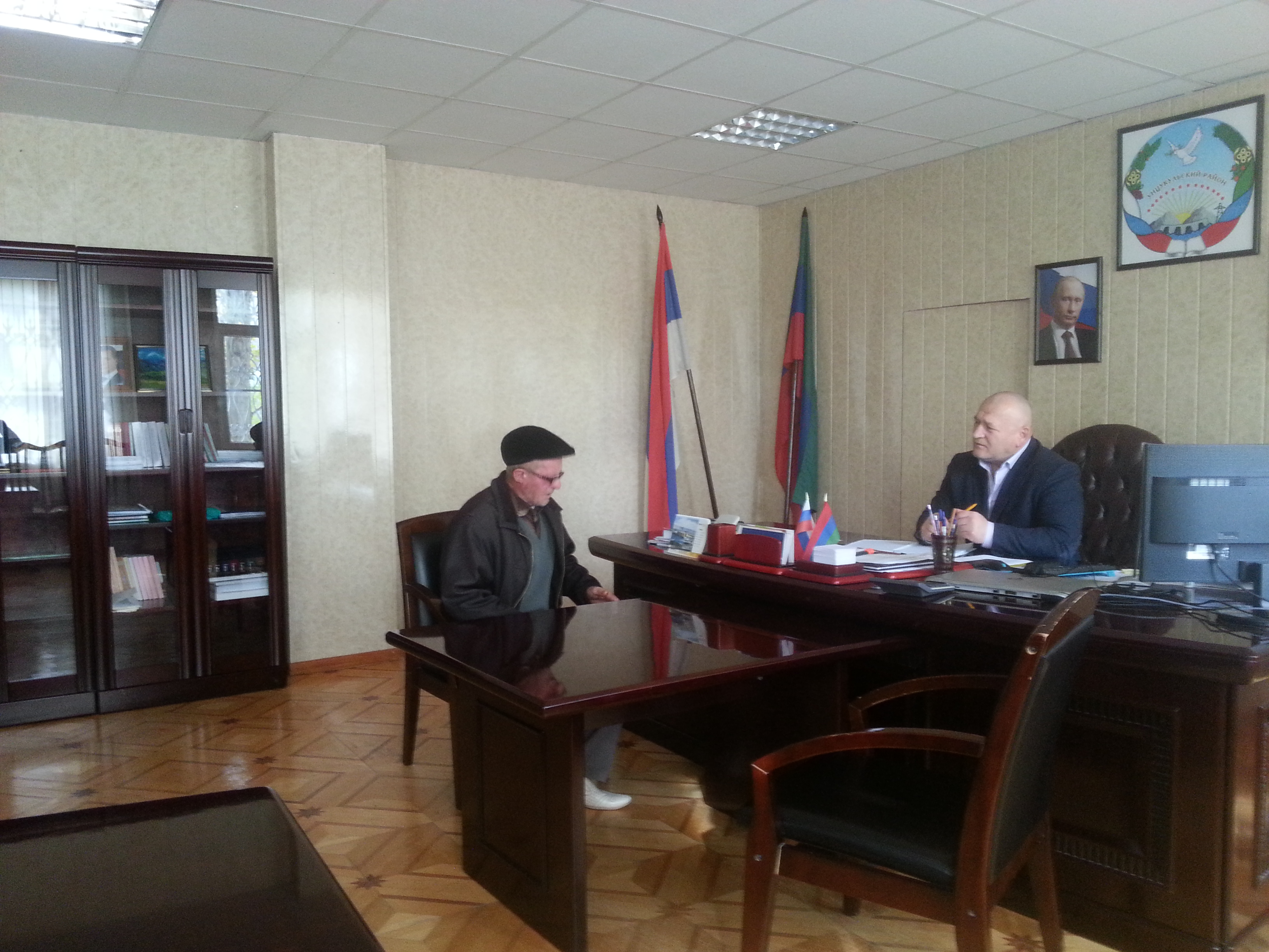 Иса Нурмагомедов провел очередной личный прием граждан