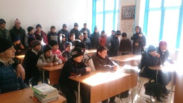 На днях в МКОУ "Ашильтинской СОШ" среди мальчиков было проведено мероприятие на тему; «Терроризму - нет!».