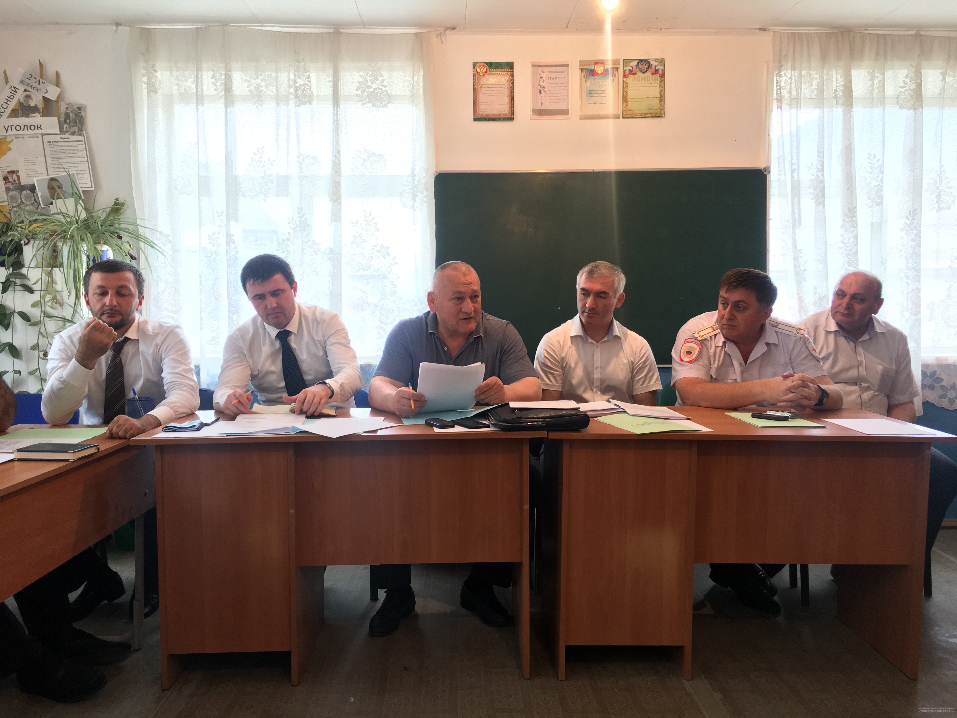 В Унцукульском районе провели выездное заседание Антитеррористической комиссии