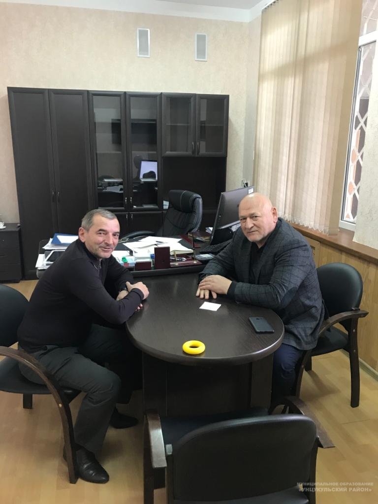 Иса Нурмагомедов встретился с руководителем ГКУ РД «Жилище» Газимагомедом Магомедовым