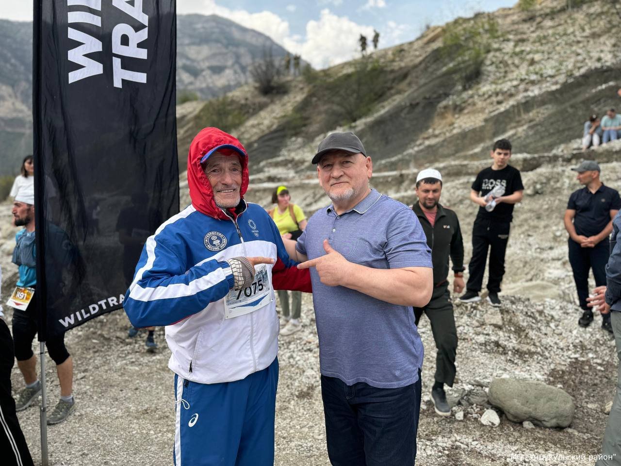 Самый возрастной участник всероссийского забега "Dagestan Wild Trail 2024"